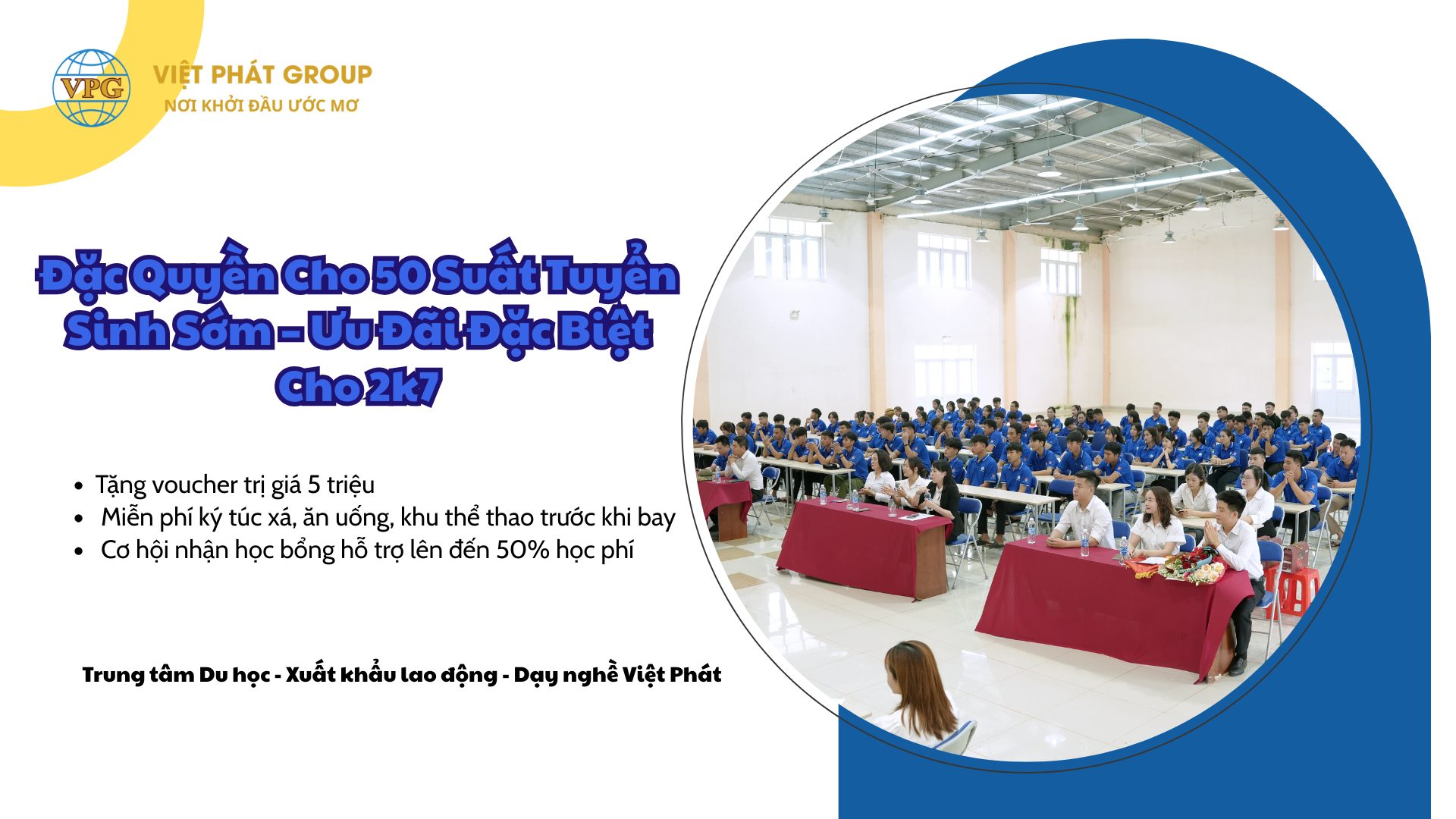 Đặc Quyền Cho 50 Suất Tuyển Sinh Sớm – Ưu Đãi Đặc Biệt Cho 2k7