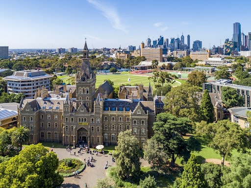 truong-University of Melbourne-du-hoc-uc